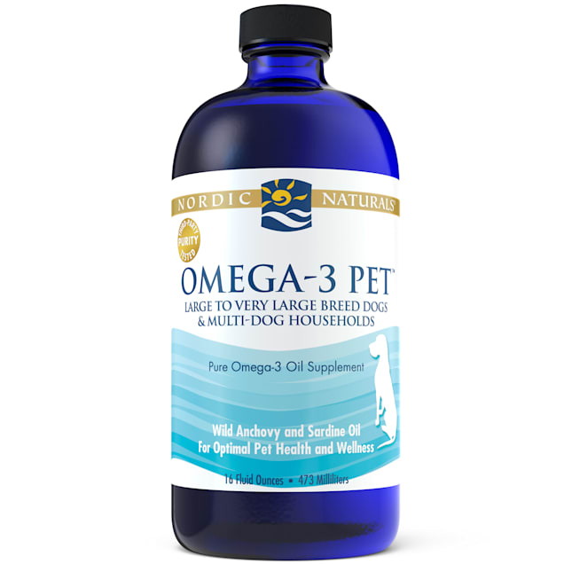 Nordic Naturals Omega-3 Pet Fish Oil Liquid for Dogs and Cats, 16 fl. oz. - Carousel image #1