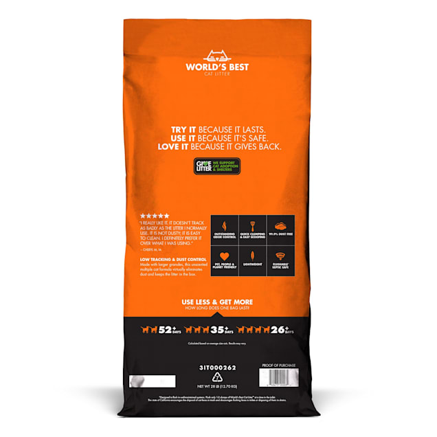 Petco world's best cat litter outlet