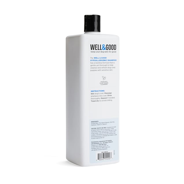 Hypoallergenic dog shop shampoo petco