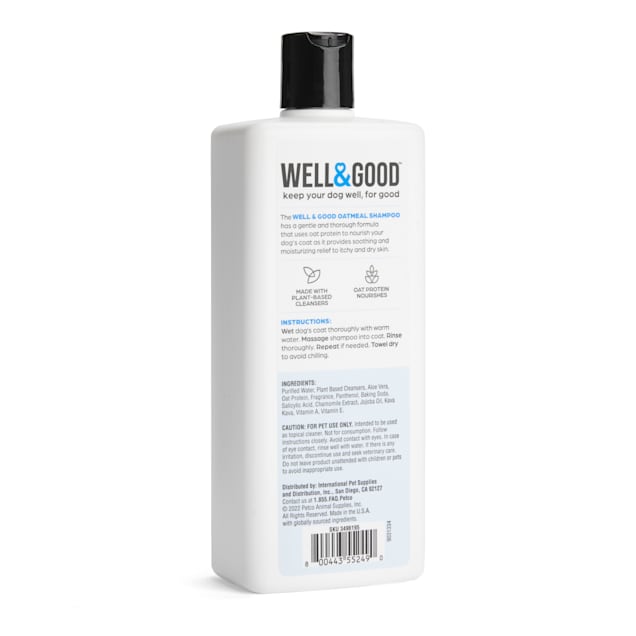 Well & good oatmeal shampoo shop