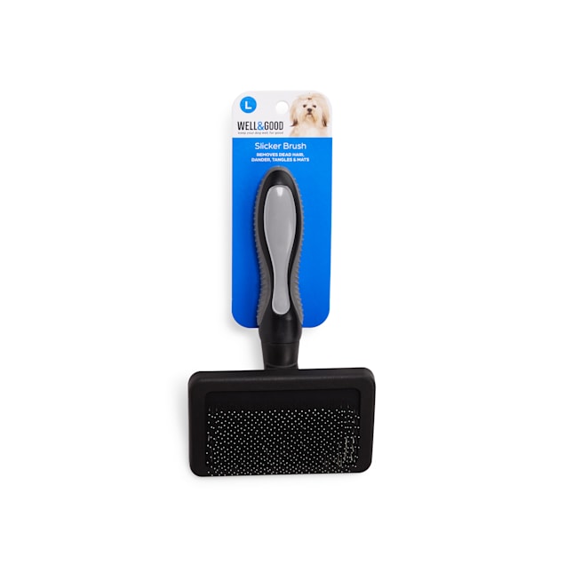 Well Good Black Cushion Slicker Dog Brush 8 L X 4.5 W Petco