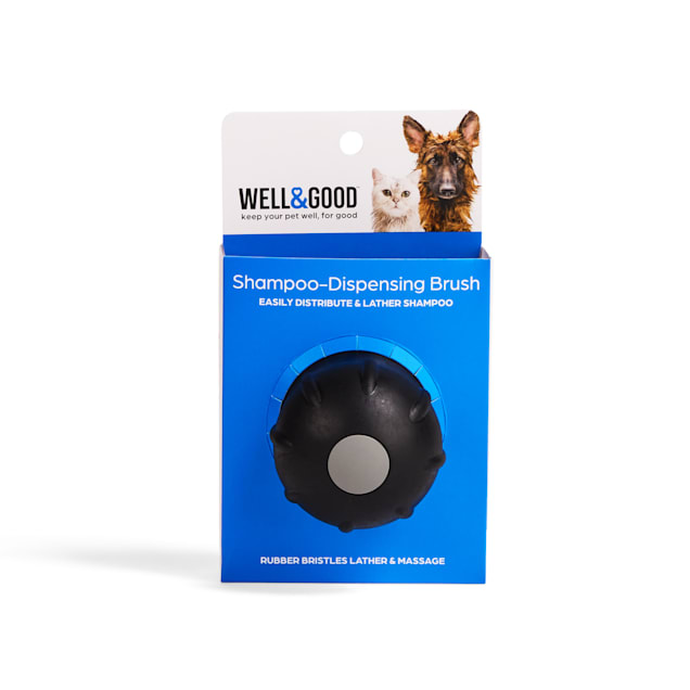 Well Good Shampoo Dispensing Brush for Dogs Petco