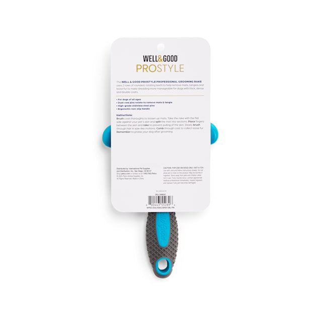 Well & Good Prostyle Metal Comb for Dogs