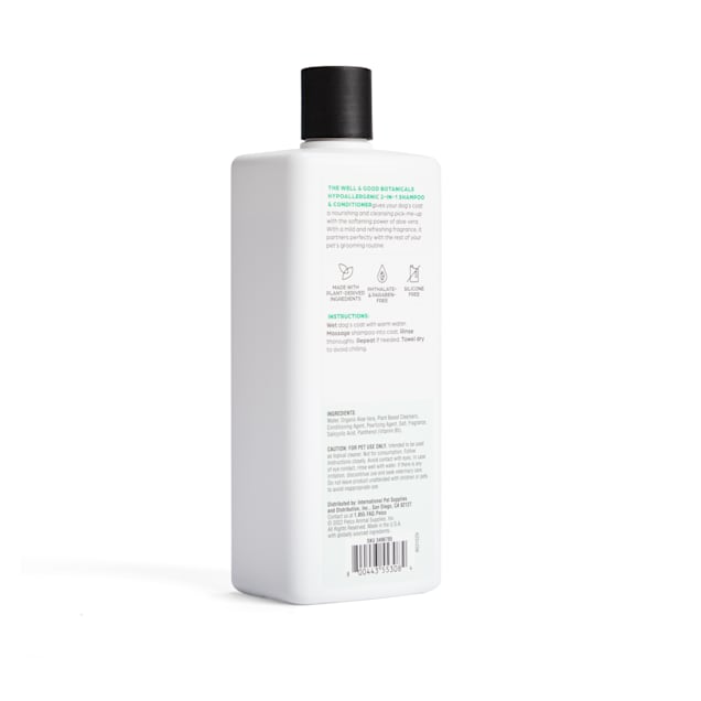 Well and good hypoallergenic shampoo shop