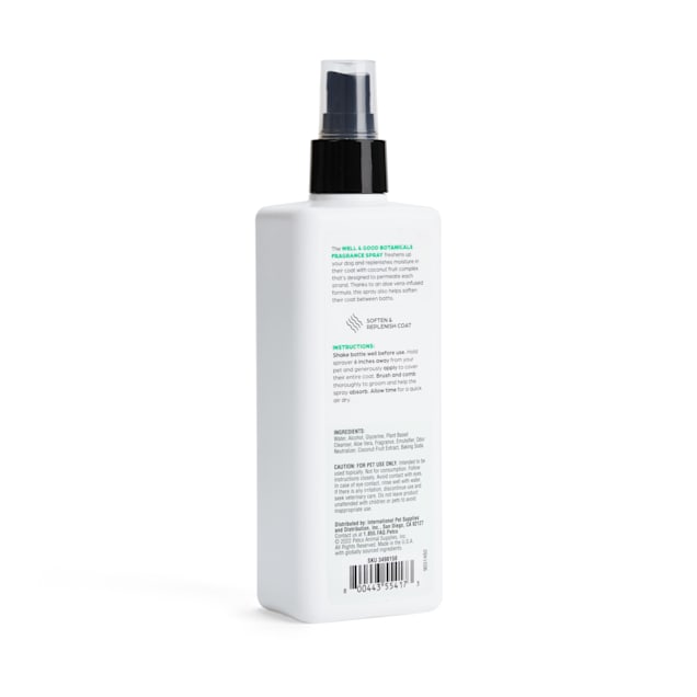 Well Good Botanicals Coconut Deodorizing Dog Spray 8 fl. oz