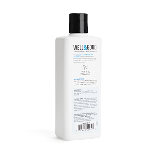 Well Good Tearless Shampoo for Kittens 8 fl. oz. Petco