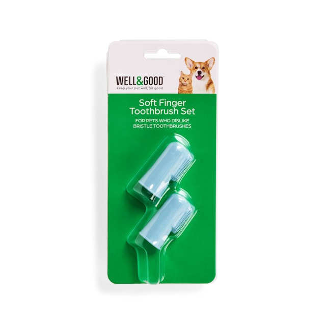 Well Good Finger Dog Toothbrushes Petco