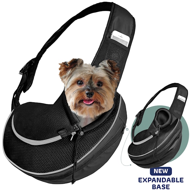 Katziela Expandable Sling Black Pet Carrier 14
