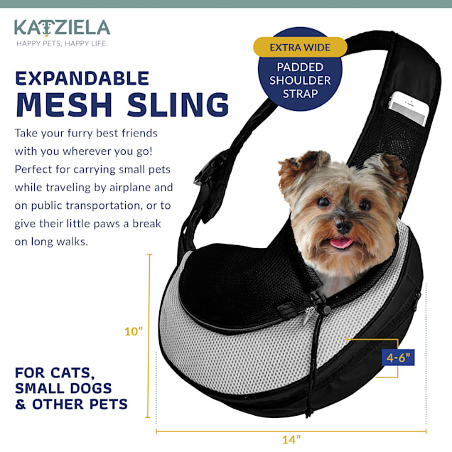 Large pet sling top