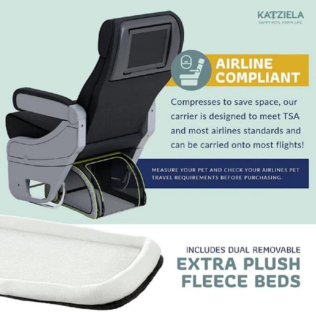 Katziela pet carrier backpack clearance