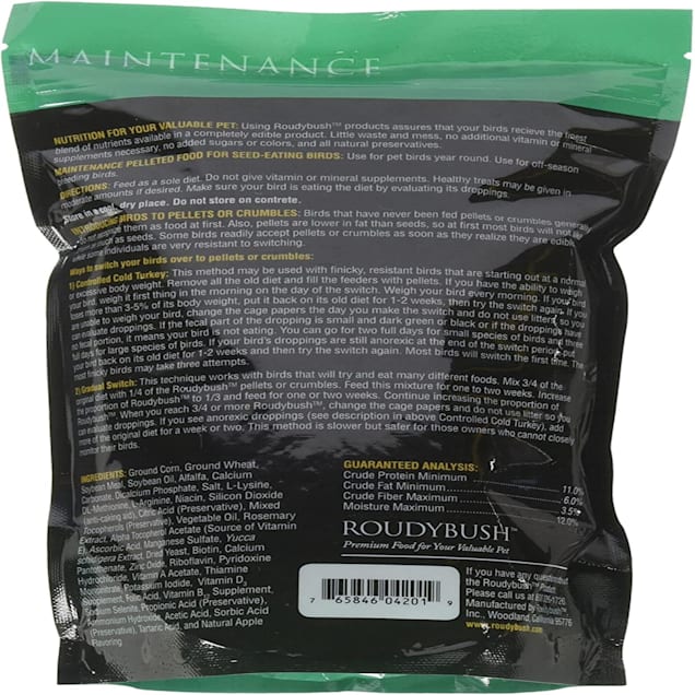 Roudybush Daily Maintenance Medium 22 oz. Petco