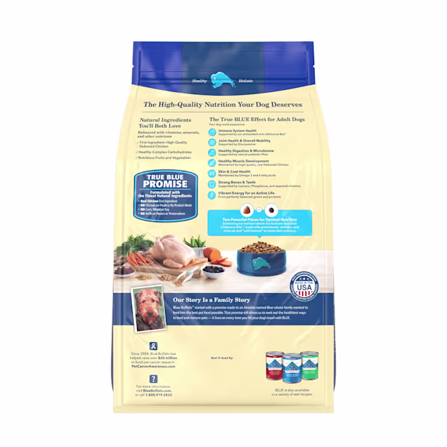 Blue Buffalo Blue Life Protection Formula Adult Chicken and Brown Rice Recipe Dry Dog Food, 5 lbs. | Petco