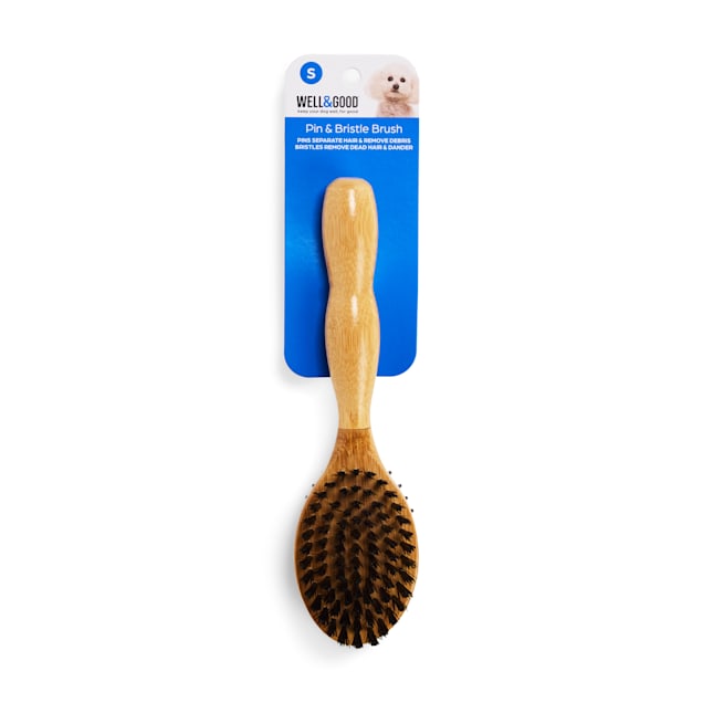Pin and bristle dog brush shop