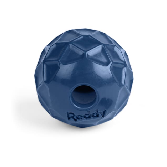 Reddy Blue Geo Ball Dog Toy Small