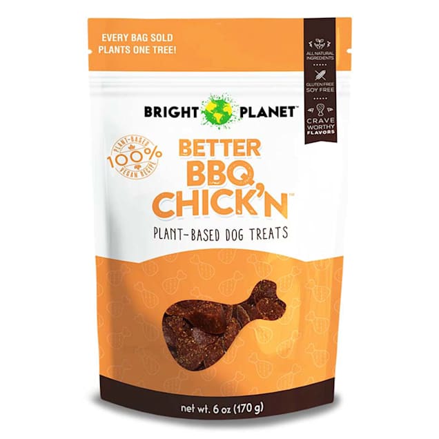 Bright Planet Pet Better BBQ Chick n Plant Based Dog Treats 6 oz. Petco