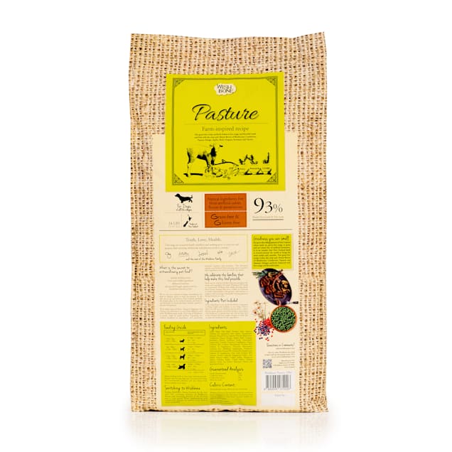 Wishbone Grain Free Pasture - Free-Range New Zealand Lamb Dry Dog Food, 24 lbs. - Carousel image #1