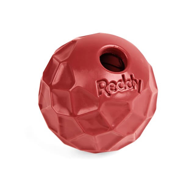 Reddy Red Geo Ball Dog Toy Small
