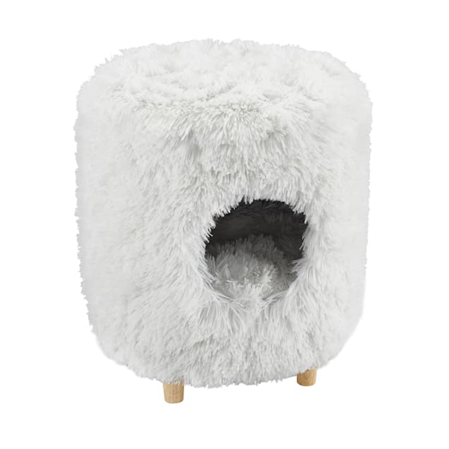 Sam s Pets White Rocket Cylinder Cat Tree 18