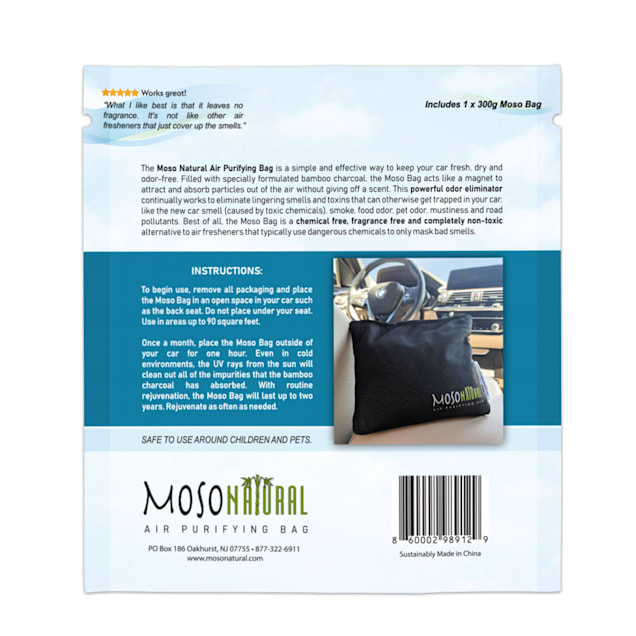 Moso Natural Air Purifying Bag for the Car Petco