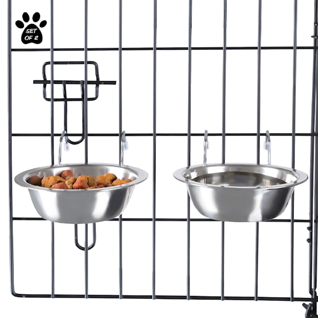 Hanging dog new arrivals water bowl