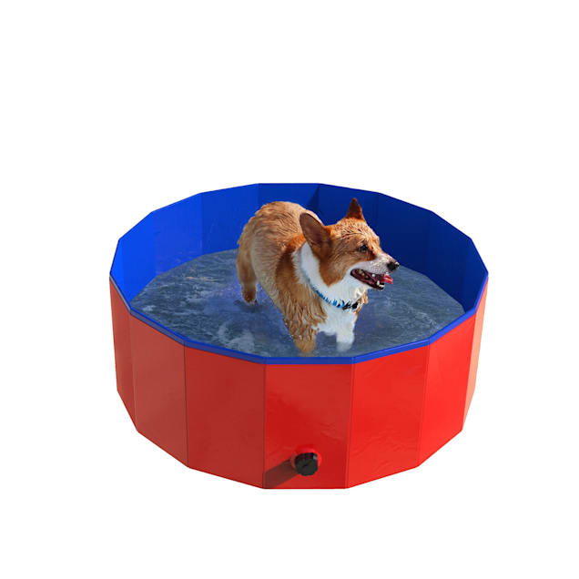 Pet Adobe Pet Swimming Pool and Bath Tub, 30.5" W X 12" H - Carousel image #1