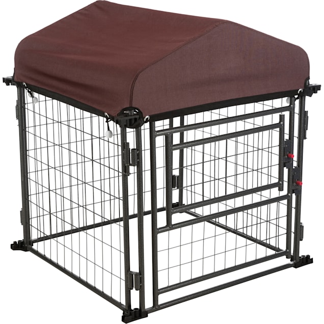 Dog kennel roof brackets sales