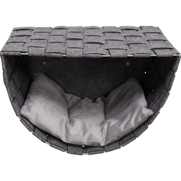 TRIXIE Dark Gray Frehi Wall Mount Cat Tree Set, 18.5" L X 12.5" W X 12.5" H - Carousel image #1