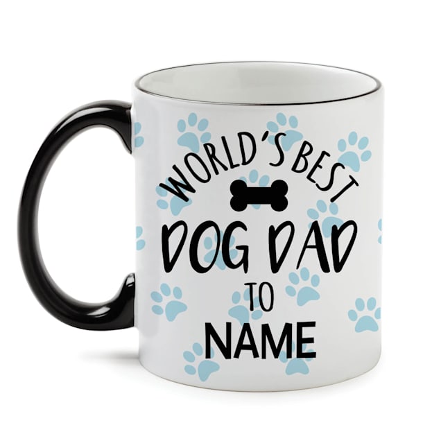 Personalized dog dad mug clearance