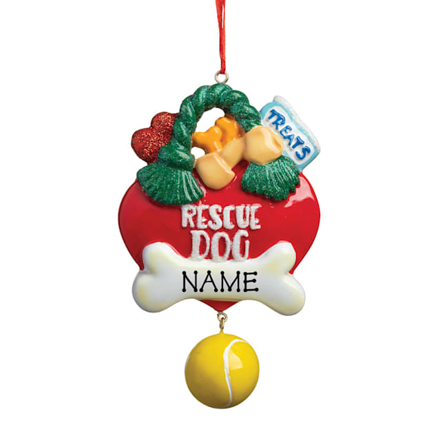 Rescue dog christmas hotsell ornament