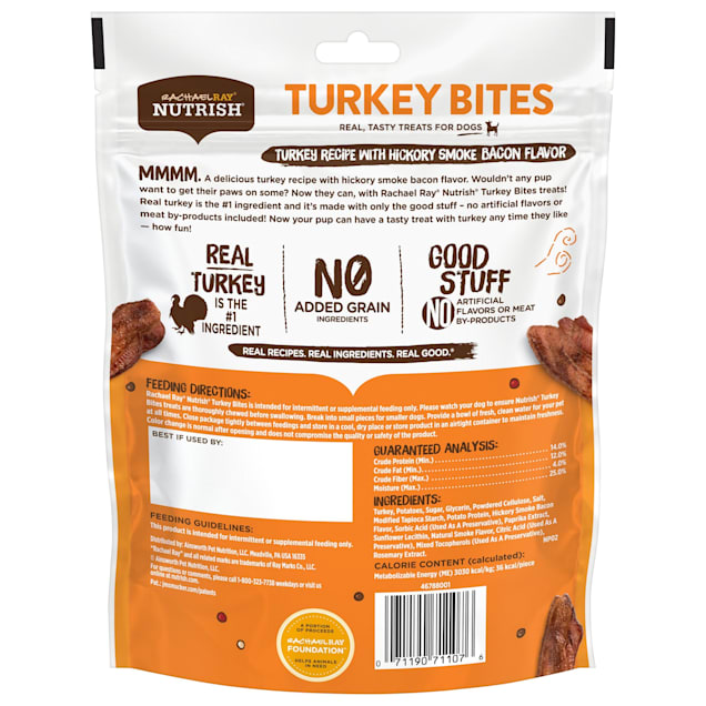 Rachael Ray Nutrish Turkey Bites Turkey Recipe With Hickory Smoke