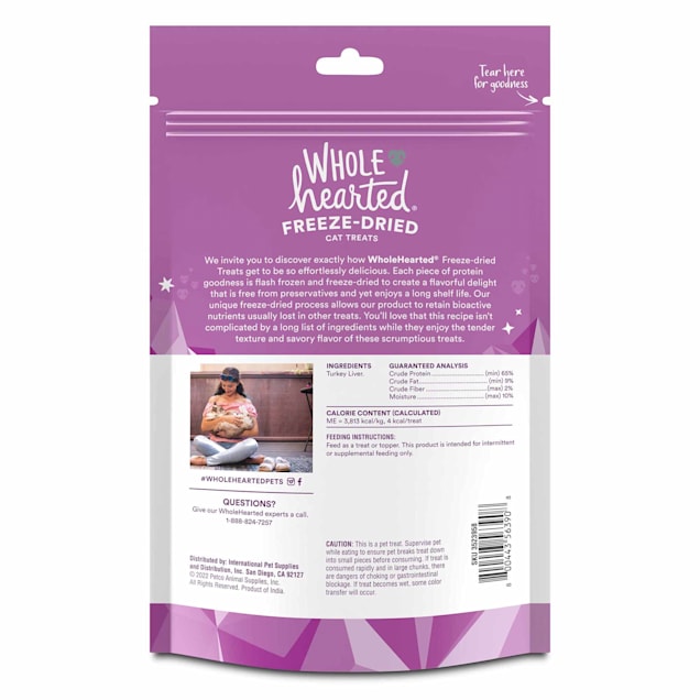 Freeze dried liver top treats petco
