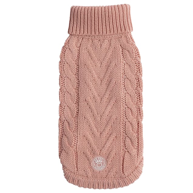 GF Pet Pink Chalet Dog Sweater X Small