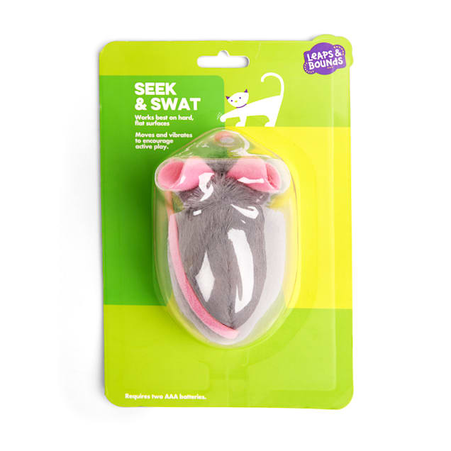 Leaps Bounds Motorized Mouse Cat Toy Petco