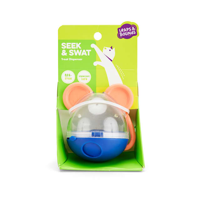 Leaps & Bounds Mouse Treat Dispenser Cat Toy