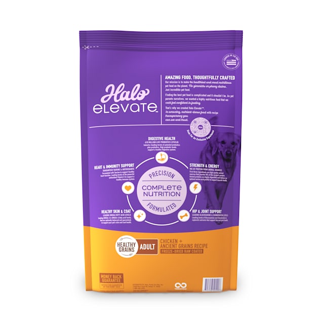 Halo large shop breed dog food