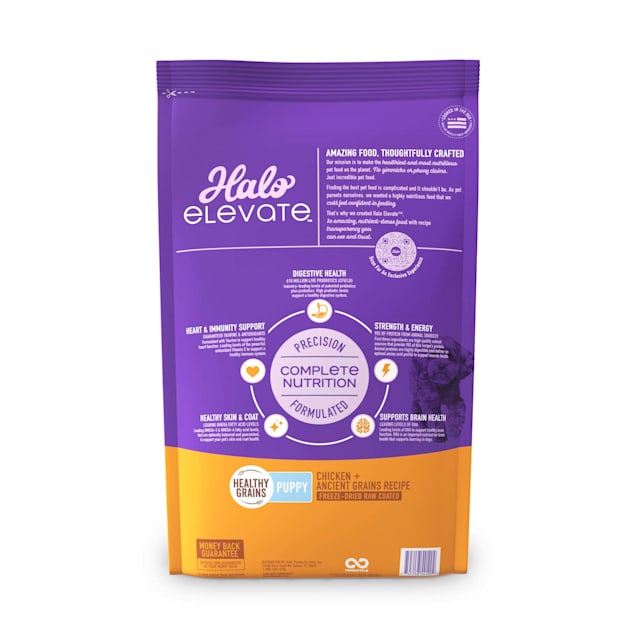 Halo dog new arrivals food ingredients