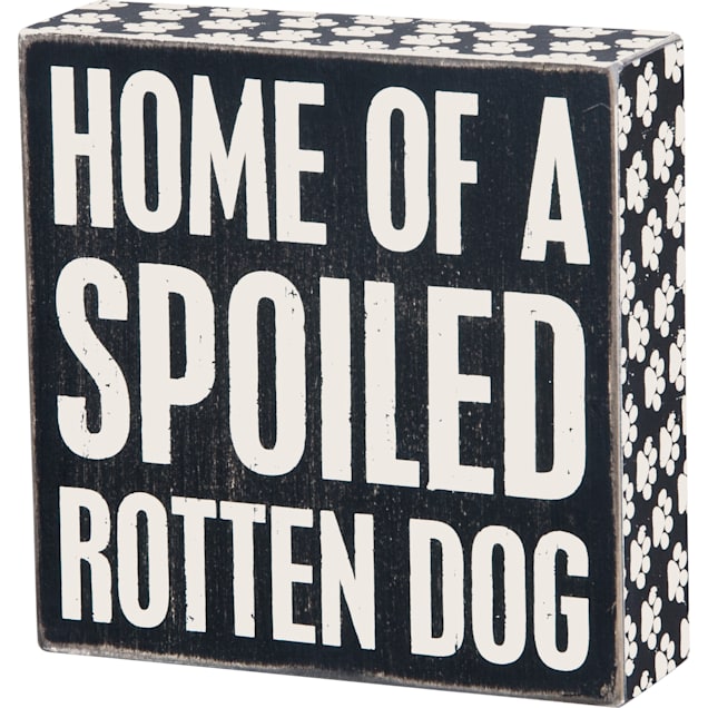 Dog box signs deals