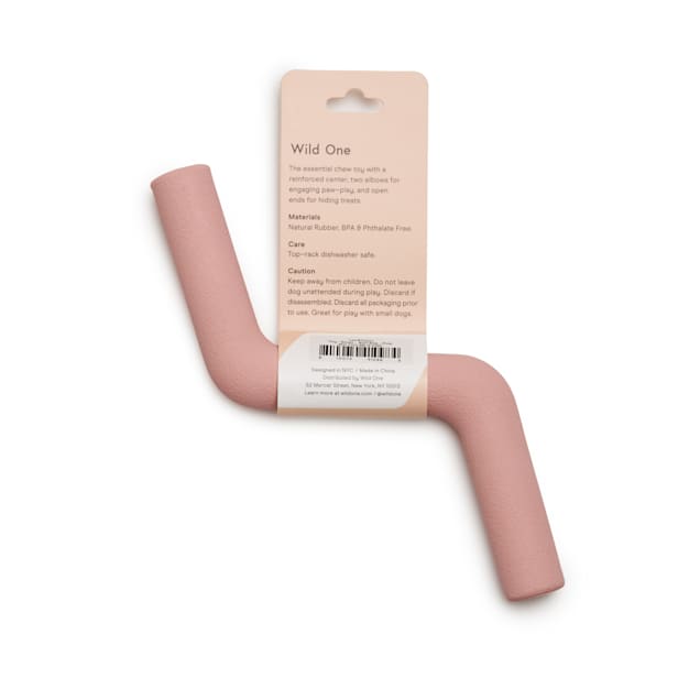 Wild One Small Bolt Bite Chew Toy in Blush