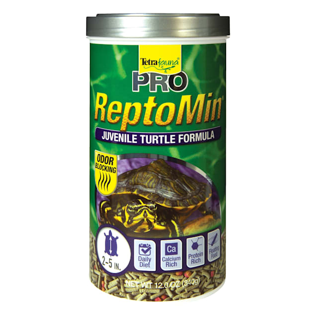 TetraFauna Pro ReptoMin Juvenile Food for Turtle, 12 oz. - Carousel image #1