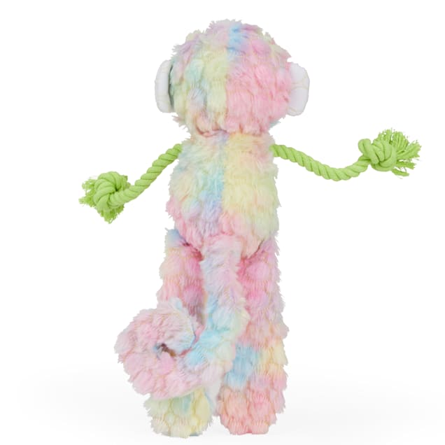 Leaps & Bounds Tough Monkey with Rope Tug Dog Toy