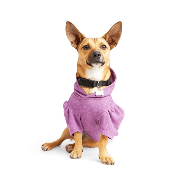 Pilus Dog Hoodie with Earholes - Red - 5 - 110 lbs | PupRWear Dog Boutique