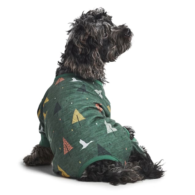 Hotel Doggy Tree All Over Print Dog Onesie, X-Small - Carousel image #1