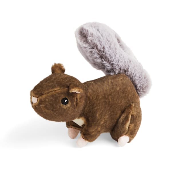 Patchwork Pet Playful Pairs Merle The Squirrel Dog Toy / Large / 15 in