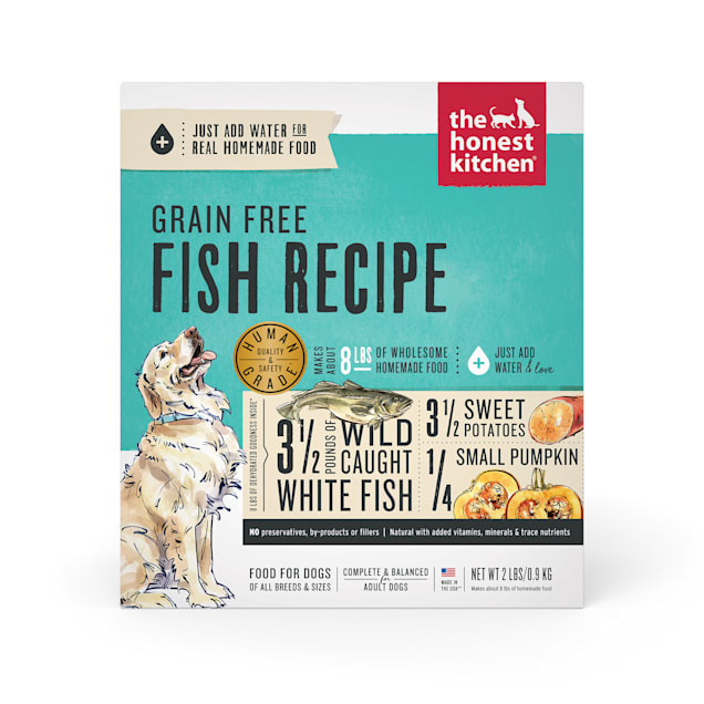 The Honest Kitchen Dehydrated Grain Free Fish Dry Dog Food, 2 lbs. Petco