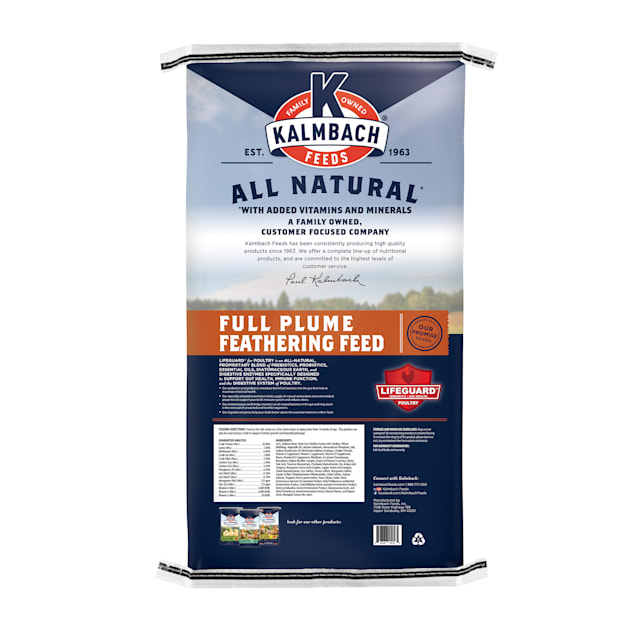 Kalmbach Feeds Full Plume Feathering Feed 50 lbs. Petco