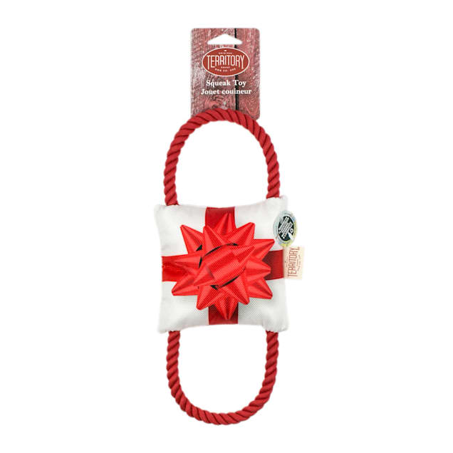 Territory Holiday Gift 2-Way Tug Dog Toy, Medium - Carousel image #1