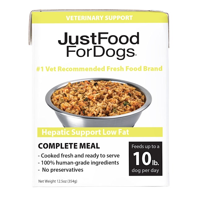 JustFoodForDogs Pantry Fresh Hepatic Support Low Fat Wet Dog Food, 12.5 oz., Case of 12 - Carousel image #1