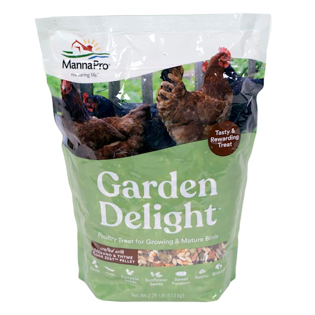 Manna Pro Chicken Scratch Garden Delight Grains & Treats, 2.25 lbs. - Carousel image #1