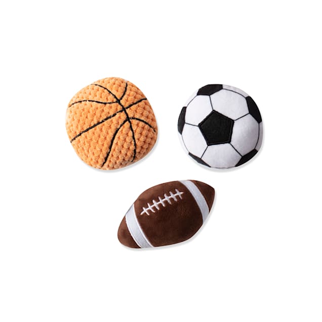 PetShop by Fringe Studio Sports Dog Toy Set, Small, Pack of 3 - Carousel image #1