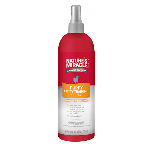Nature's Miracle Advanced Platinum Puppy Potty Training Spray for Dogs, 16 fl. oz. - Carousel image #1